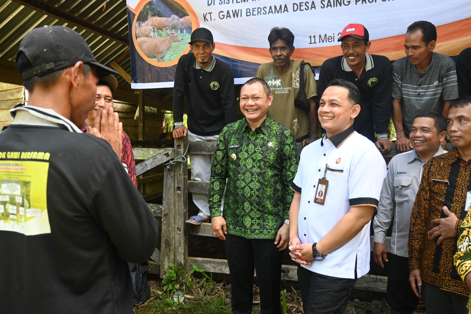 Tim Penilai Satyalencana Wira Karya Kunjungi 2 Desa di Kabupaten Paser