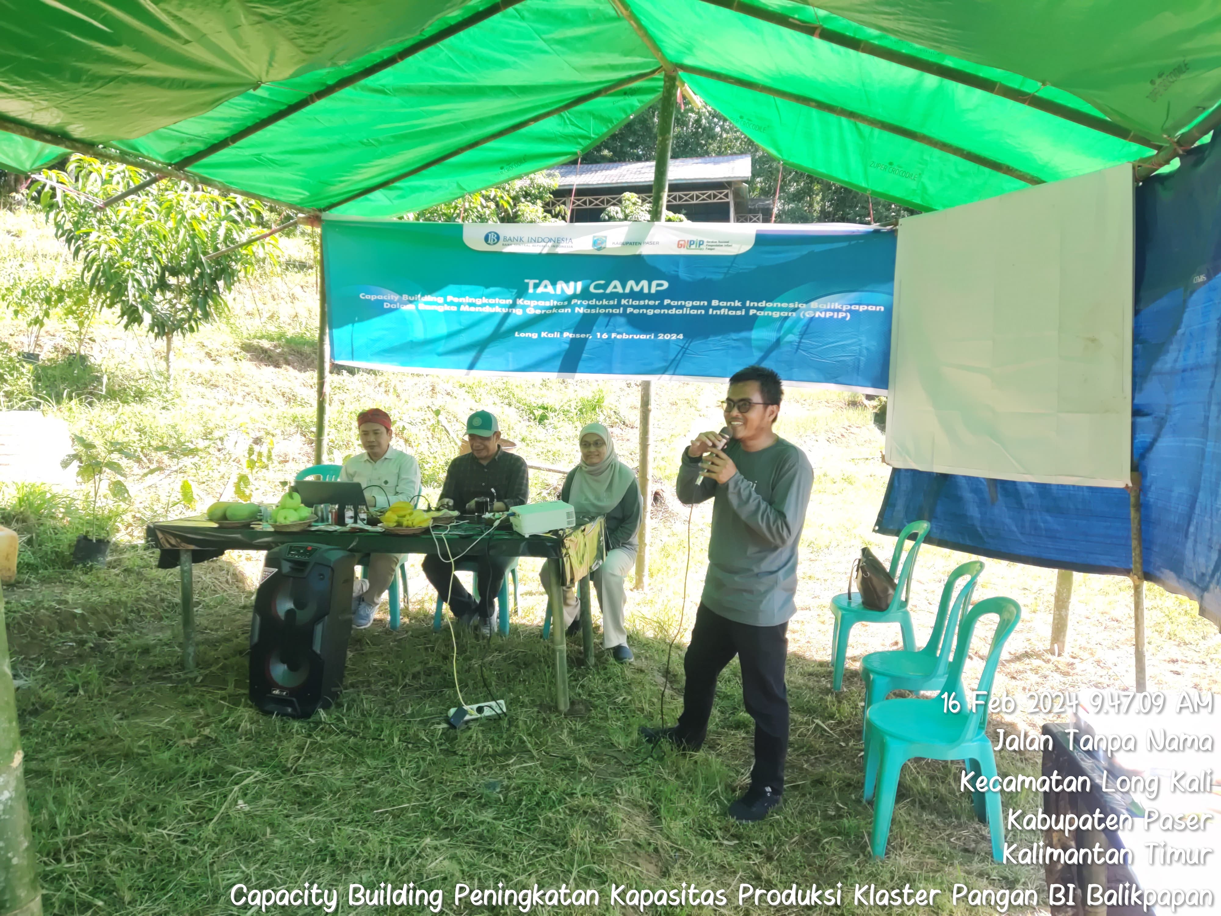 Kelurahan Long Kali Menjadi Lokasi Pengembangan Klaster Cabai Oleh Bank Indonesia